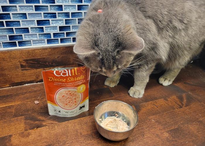 Full of moisture and protein-rich shreds, Catit's Divine Shreds make for excellent food toppers.